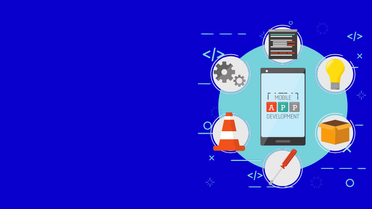 Illustrative mobile solutions imagery