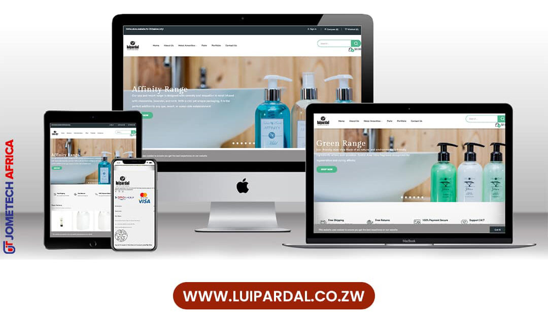 Luipardal e-commerce website